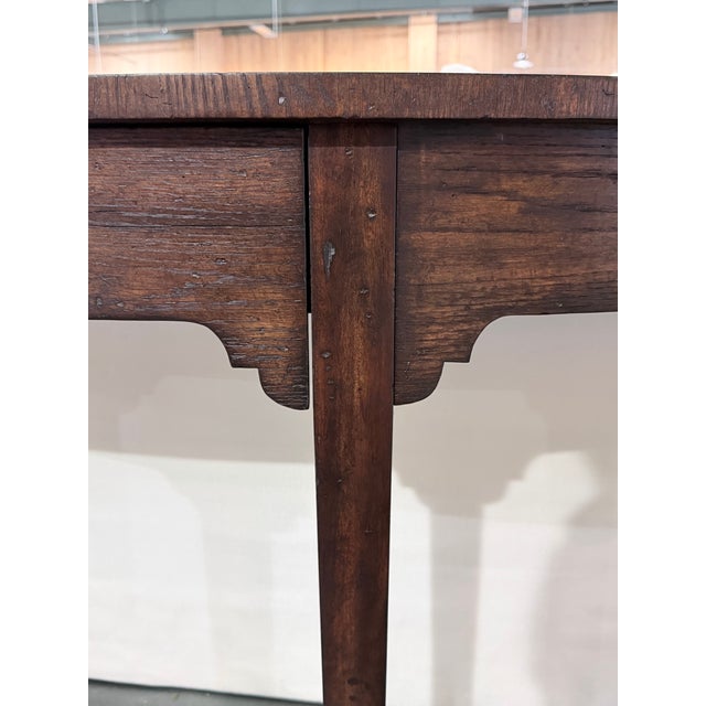 Early 21st Century Theodore Alexander Althorp Victory Oak Console Table For Sale - Image 5 of 8