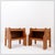 Brutalist Oak Bedside Tables by De Puydt, 1970s, Set of 2 For Sale - Image 13 of 13