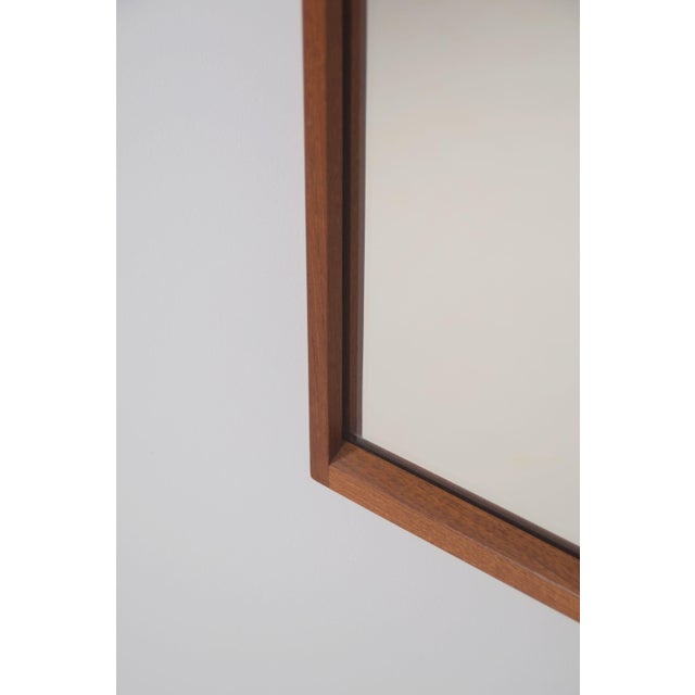 1960s Danish Teak Mirror by Kai Kristiansen for Aksel Kjersgaard, 1960s For Sale - Image 5 of 10