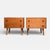 Vintage Oak Bedside Tables from Ikea, 1970s, Set of 2 For Sale - Image 9 of 9