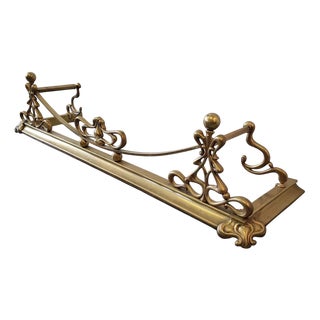 Antique Art Nouveau Fireplace Element, 1890s For Sale