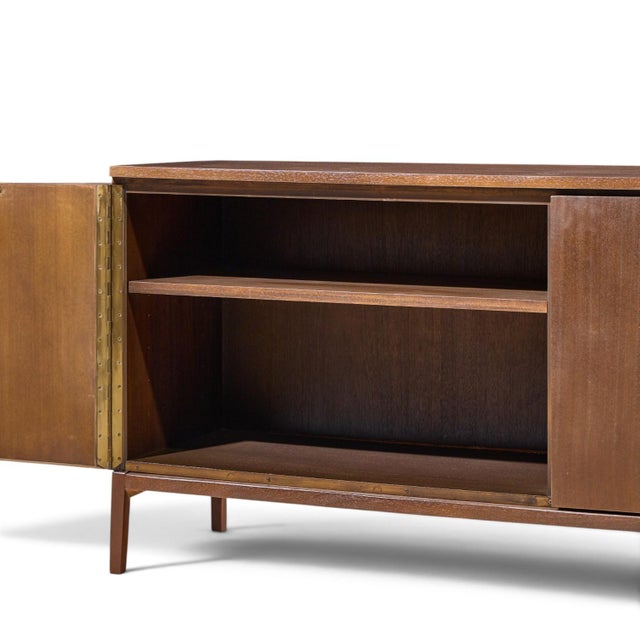 Paul McCobb for Calvin Mid Century Mahogany Credenza For Sale In Chicago - Image 6 of 9