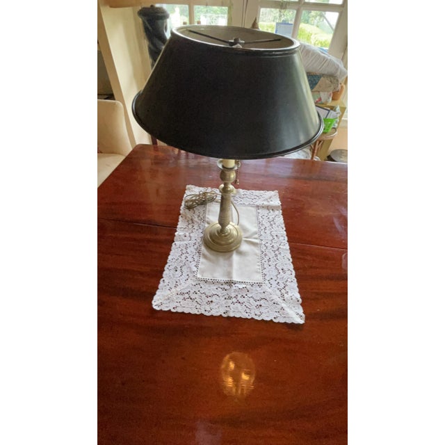 English 19th Century English Brass Desk Lamp For Sale - Image 3 of 6