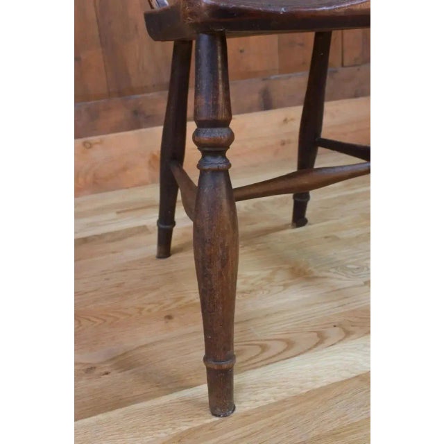 Wooden Windsor Chair, England, 19th Century For Sale - Image 3 of 6