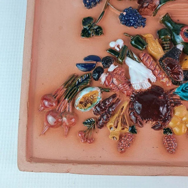 1960s Ceramic Wall Plaque by Pagfeldt for Stengods, 1960s For Sale - Image 5 of 9