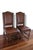 Mid-Century Modern Set of Two Vintage Mid Century Modern Wynterhall Leather Dining Chairs by Hooker For Sale - Image 3 of 8