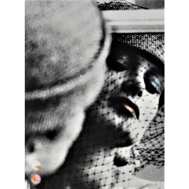 Mid-Century Modern Michael Andreas Russ, Woman Reflecting in the Window For Sale - Image 3 of 5