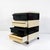 Chest of Drawers in Ivory and Black Plastic by Simon Fussell for Kartell, Italy, 1970s For Sale - Image 9 of 12