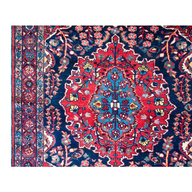 Early 20th Century Early 20th Century Persian Sarouk Rug For Sale - Image 5 of 9