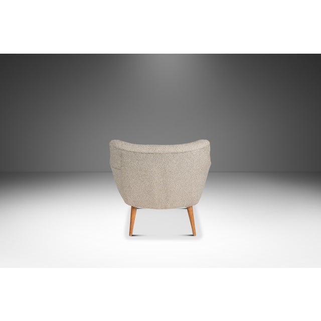 Mid-Century Modern Rare Restored Mid-Century Modern 'Holiday' Series Lounge Chair by Lawrence Peabody for Selig Danish Line, Usa, C. 1955 For Sale - Image 3 of 18
