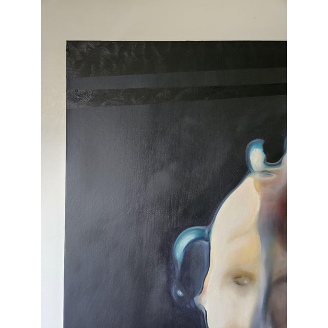 Stefano Mazzolini, Skilen, 2024, Oil on Canvas For Sale - Image 3 of 18