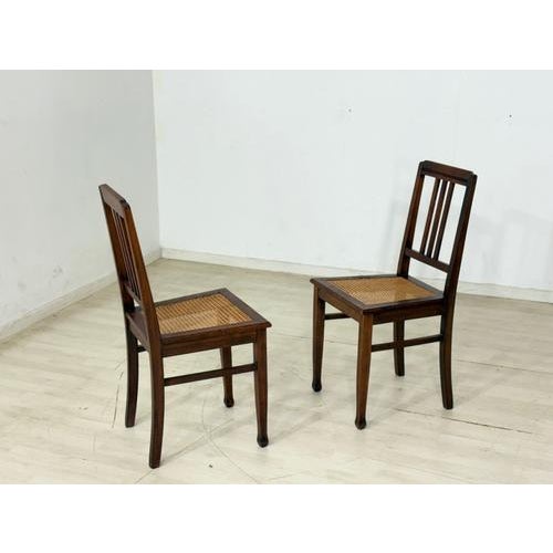Gründerzeit Chairs in Wood, Set of 2 For Sale - Image 3 of 9