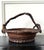Japonisme Antique Japanese Bamboo Morikago Basket with Chikon Handle Meiji Period For Sale - Image 3 of 15