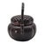 Late 19th Century Antique Chinese Bronze Hand Censer Incense Burner With Bamboo Handle (4") For Sale - Image 5 of 17