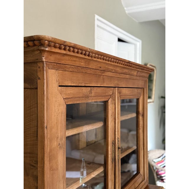 Antique French Cherry Wood Cupboard, 1800s For Sale - Image 18 of 18