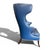 Dennis and Leen Highback English Leather Wingchair For Sale In Chicago - Image 6 of 12