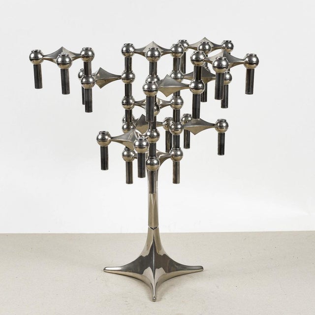 Orion Modular Candelabra by Fritz Nagel for BMF For Sale - Image 11 of 18