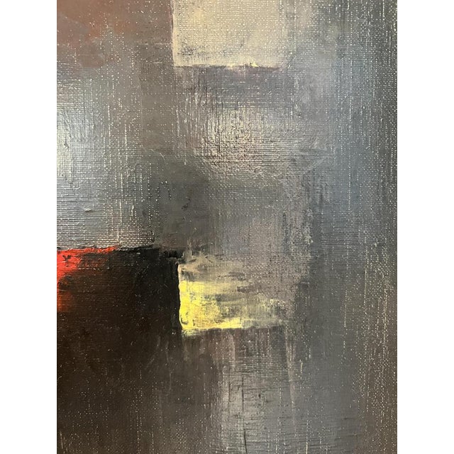 Bergerioux, Composition, 1957, Oil on Canvas For Sale - Image 7 of 11