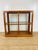 Mid-Century Modern Vintage 1940s Wood & Glass Table Top Display Case Cabinet / Shelf For Sale - Image 3 of 14