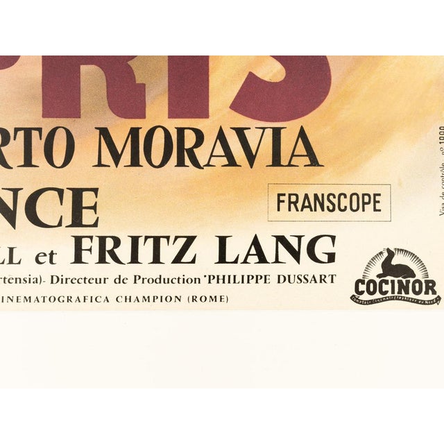 Le Mepris Brigitte Bardot Poster For Sale - Image 11 of 18