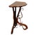 Late Victorian Polished Rosewood Bent Wood Scrolling Console Table Attributed to Thonet For Sale - Image 4 of 7