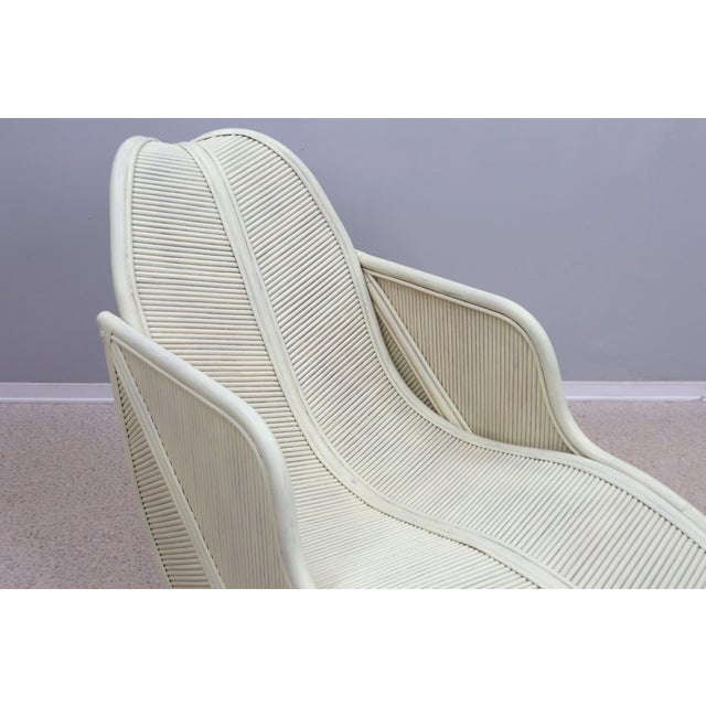 Rattan Chaise Lounge from Vivai Del Sud, 1970s For Sale - Image 4 of 12