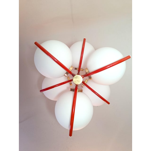 Space Age Pendant Light from Richard Essig, 1970s For Sale - Image 6 of 15