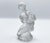 Lady with a Fawn Figurine in Crystal, 1980s For Sale - Image 15 of 15