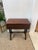 Mid-Century Modern Antique Eastlake Style Decorative Wooden Bench With Hidden Storage Compartment and Ornate Base For Sale - Image 3 of 10