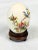 Asian Vintage Hand Painted Egg on a Stand For Sale - Image 3 of 6