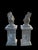 Sculpture Materials Vintage Pair of Pier Mounted Stallion Busts With Flowing Manes For Sale - Image 7 of 18