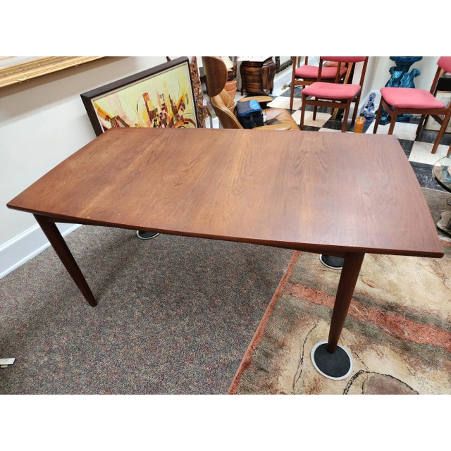 Mid-Century Modern 1960s Midcentury Danish Teak Borge Mogensen Dining Room Table For Sale - Image 3 of 12