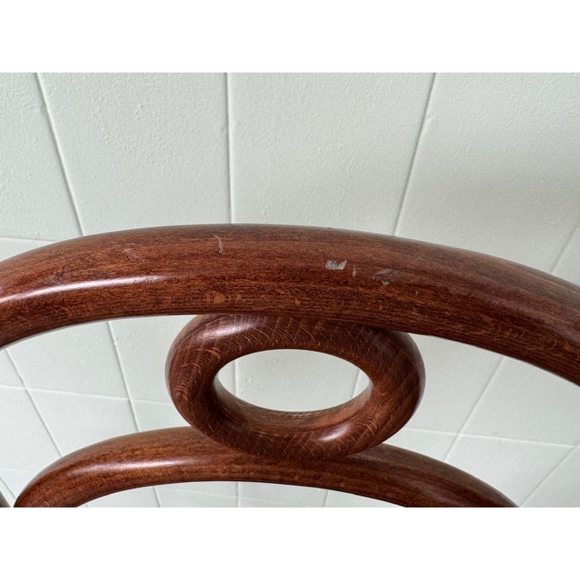 Vintage Italian Bench in Beech, 1970s For Sale - Image 11 of 12