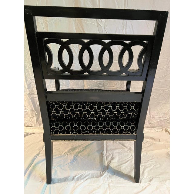 Century Furniture Century Furniture Neoclassical Style Occasional Chair For Sale - Image 4 of 5