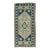 Turkish Mini Rug Oriental Hand Knotted Vintage Rug 1'9" x 3'8" #16518 For Sale
