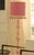 Pamela Floor Lamp in Beech with Lacquer and Aj Linen by Popus Editions For Sale - Image 4 of 6