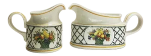 Creamer & Gravy Boat Set - 2 Pieces