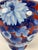 Vintage Fukugawa Blue and White Chrysanthemums Vase For Sale In Chicago - Image 6 of 12