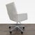 Room & Board Room & Board Tenley Modern Office Chair With Light Gray Upholstery and Chrome Base For Sale - Image 4 of 11