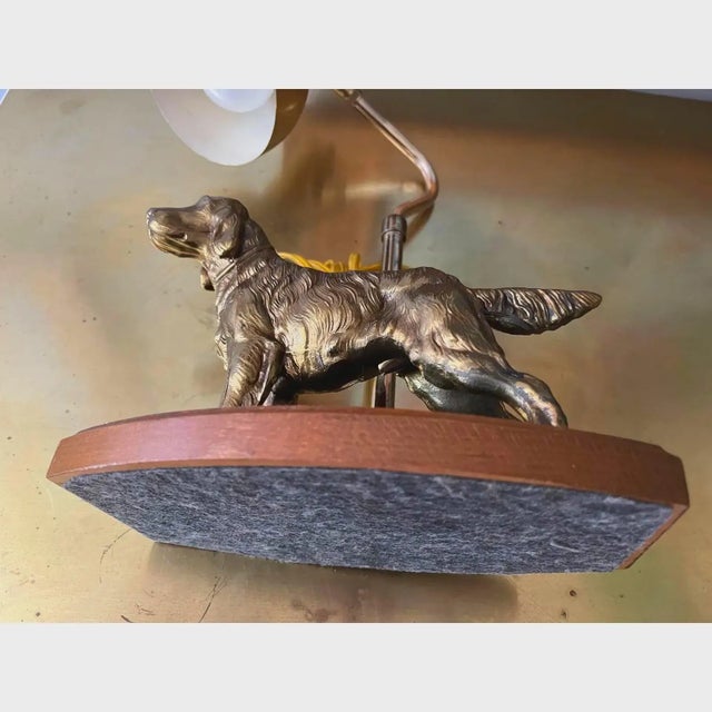 1960s Retriever Dog Desk Lamp For Sale - Image 13 of 17
