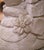 Mid-Century French Cast Stone Garden Figure of Woman at Well on Fluted Pedestal For Sale - Image 12 of 13