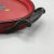 Metal Painted Flowers on Red Paper Composite Glass Top Dresser Tray 1940's For Sale - Image 7 of 13