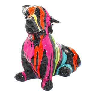 Interior Illusions Plus Sitting Graffiti Windy Puppy For Sale