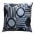 Contemporary Silk Velvet Ikat Pillow Cover Bohemian Pillow For Sale