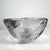 1960s 1960s Modern Heavy Art Glass Bowl Thick Rim Textured Ice Block For Sale - Image 5 of 11
