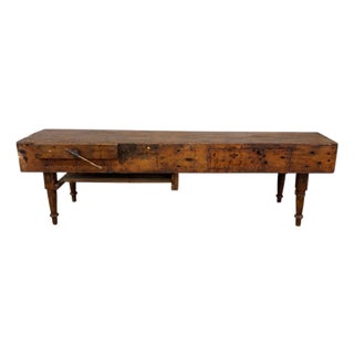 American Cabinetmaker's Workbench, Circa 1880–1910 For Sale