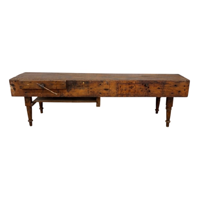 American Cabinetmaker's Workbench, Circa 1880–1910 For Sale
