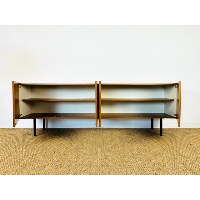 Scandinavian Minimalist Teak Sideboard, 1960s For Sale - Image 6 of 17