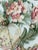 Vintage Hickory Chair Tufted Round Ottoman in Botanical Print For Sale - Image 13 of 15