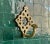 Moroccan Set of 2 Moroccan Solid Brass Wall Mounted Towel Robe Hooks For Sale - Image 3 of 4